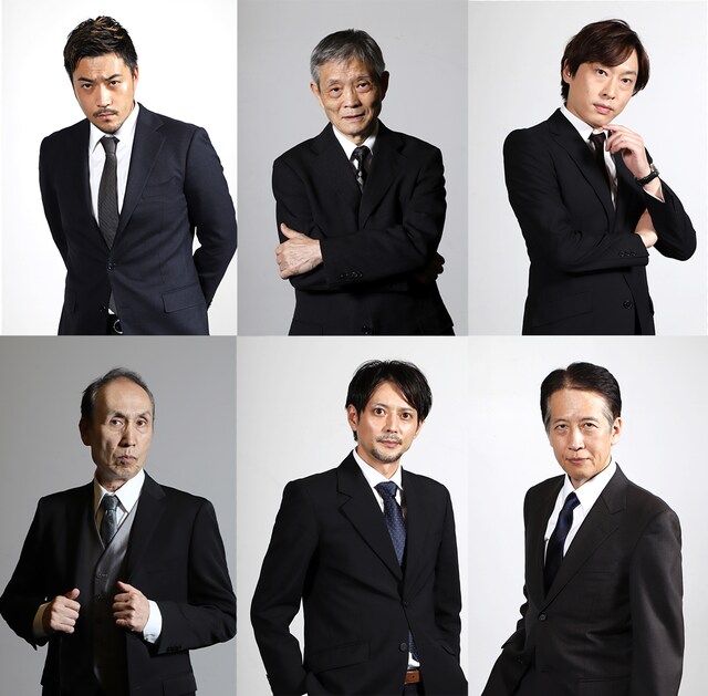 秋の劇場 13 座・高円寺 新レパートリー「男たちの中で～In the Company of Men～」出演者