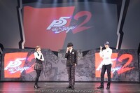 「PERSONA5 the Stage #2」出演者。左から七木奏音、猪野広樹、小南光司。