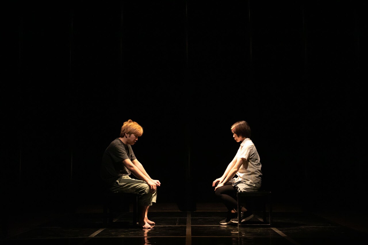 ドリルチョコレート「線路沿い獣道」より。（写真：保坂萌）