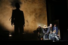 こまつ座 第134回公演「私はだれでしょう」より。（撮影：宮川舞子）