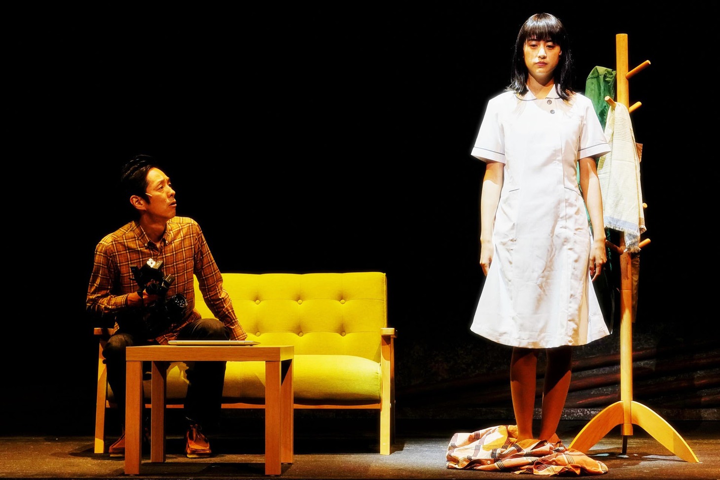 PARCO劇場オープニング・シリーズ “ねずみの三銃士” 第4回企画公演「獣道一直線!!!」より。（撮影：細野晋司）