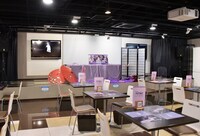 「科白劇 舞台『刀剣乱舞/灯』綺伝 いくさ世の徒花 改変 いくさ世の徒花の記憶」×アニメイトカフェ内覧会の様子。