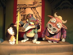 チョッキがのびちゃうよ 人形劇団プーク秋の2本立て公演に ねずみくんのチョッキ ステージナタリー