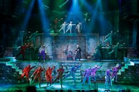 「ミュージカル『忍たま乱太郎』第11弾 忍たま 恐怖のきもだめし」通し稽古より。