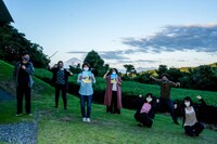 ふじのくに野外芸術フェスタ 2020 in 掛川「おぉっと えぇっと ええじゃないか」のメンバー。