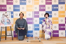 左から中村橋之助、檀れい。