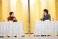 左から大鶴佐助、伊藤健太郎。（撮影：田中亜紀）