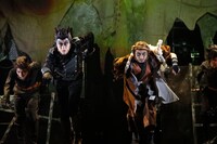 「舞台『銀牙 -流れ星 銀-』～牙城決戦編～」舞台稽古より。