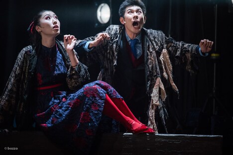 ロームシアター京都 レパートリー作品 木ノ下歌舞伎「糸井版 摂州合邦辻」より。（Photo by bozzo、提供：あうるすぽっと）