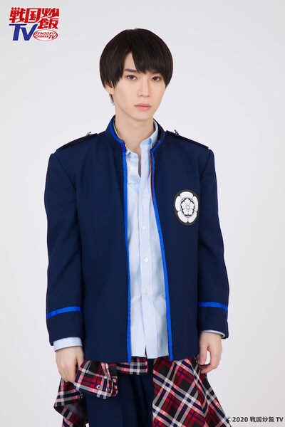 木津つばさ扮する森蘭丸。