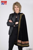 加藤将扮する織田信長。