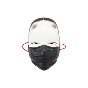 カプセルトイ「能面盛ってみた」より、マスク。