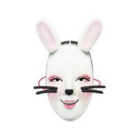 カプセルトイ「能面盛ってみた」より、うさぎ。