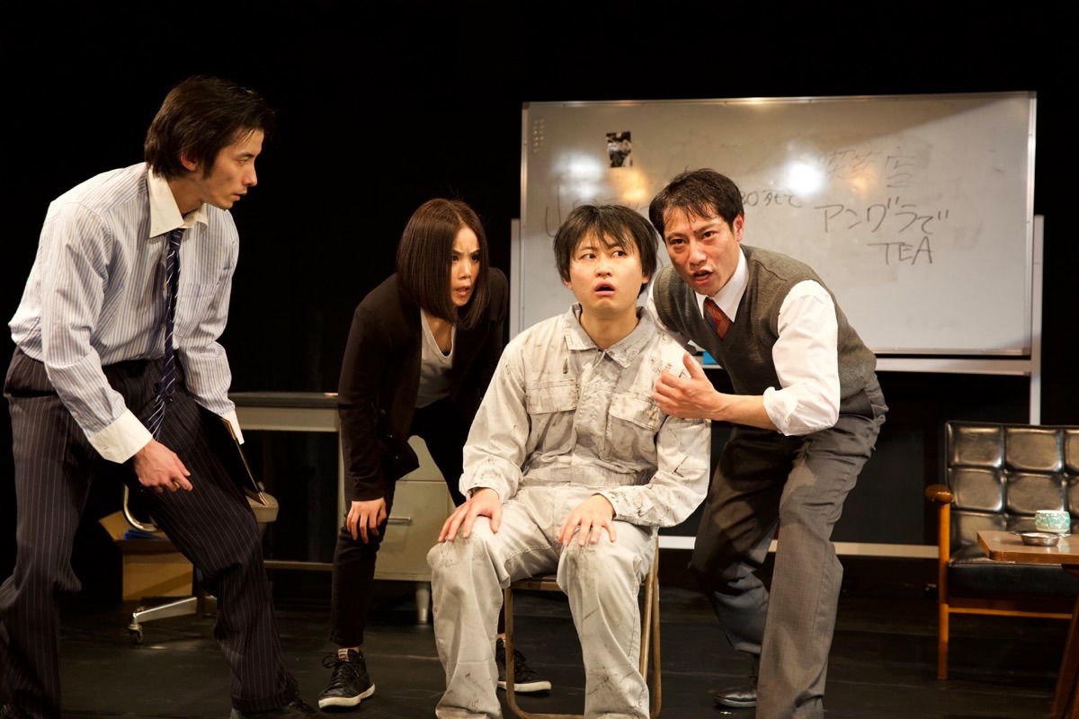 2018年上演の9PROJECT vol.7「熱海殺人事件」より。