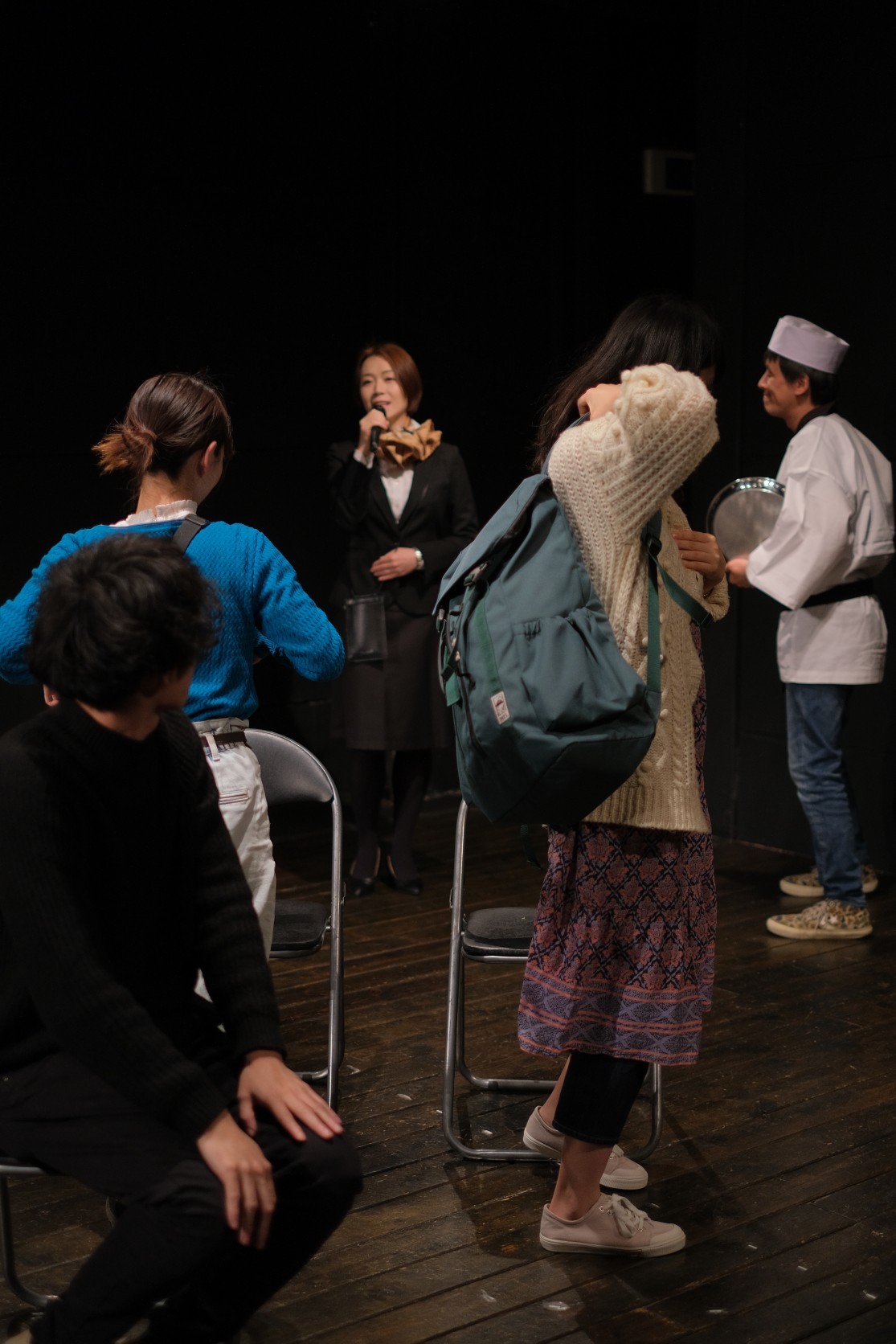 うさぎストライプ「あたらしい朝」より。（撮影：西泰宏）