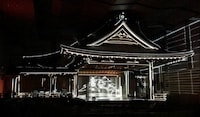 観世能楽堂（プロジェクションマッピングイメージ）