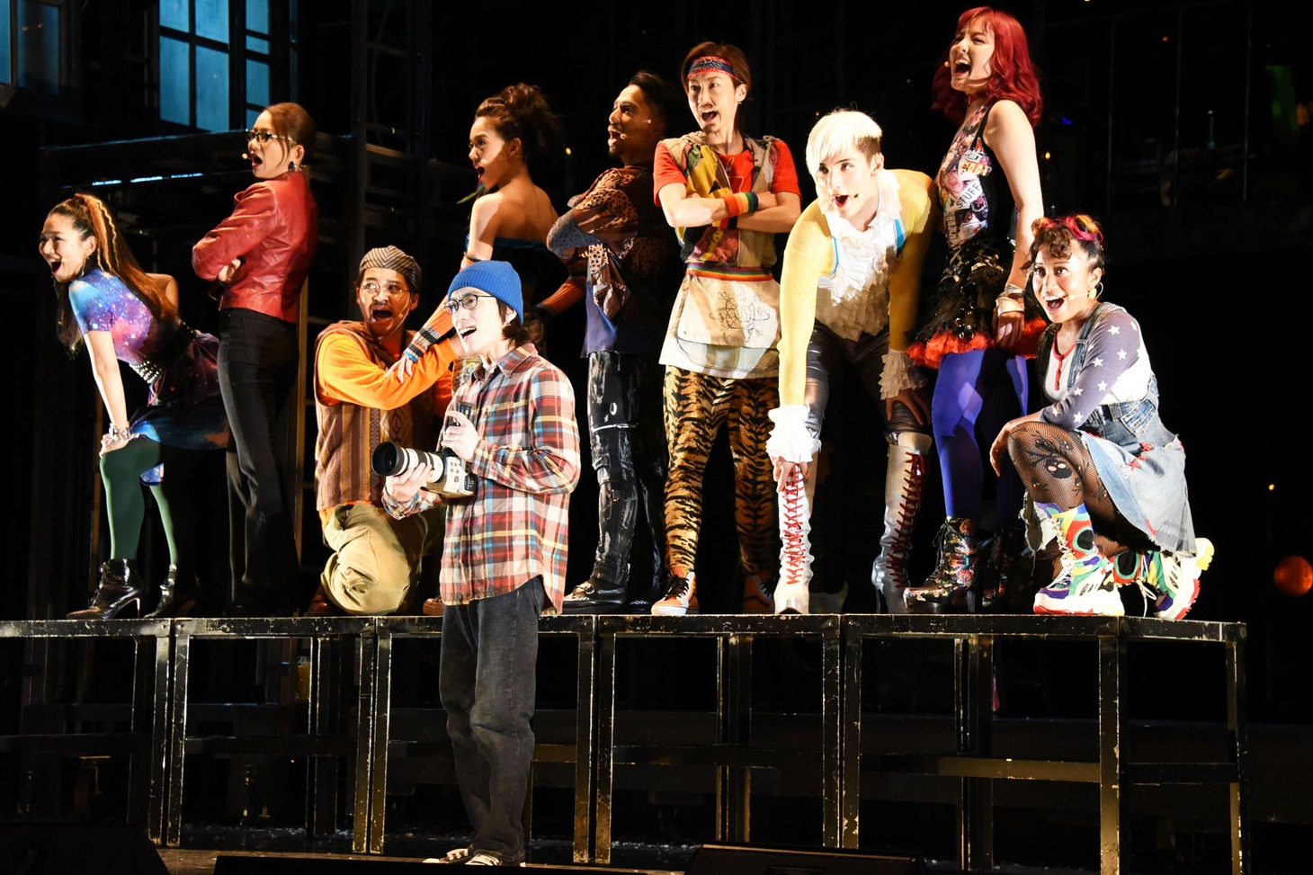 11月1日に行われたミュージカル「RENT」ゲネプロより。
