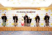 「日本の劇場文化 復活祈願祭」記者会見より。
