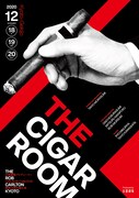 京都劇場プロデュース×THE ROB CARLTON開業10周年錫公演 THE ROB CARLTON KYOTO「THE CIGAR ROOM～煙と酔と旋律と～」チラシ