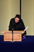 「講談師 神田松之丞 新春連続読み『畔倉重四郎』完全通し公演」より。（撮影：橘蓮二、提供：あうるすぽっと）
