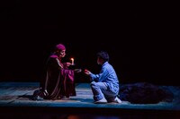 SPAC秋→春のシーズン2020-2021 #1「妖怪の国の与太郎」より。（撮影：中尾栄治）