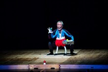 SPAC秋→春のシーズン2020-2021 #1「妖怪の国の与太郎」より。（撮影：中尾栄治）