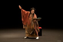 白石加代子「百物語」アンコール公演 第三弾より。筒井康隆「如菩薩団」。(c)Daisuke