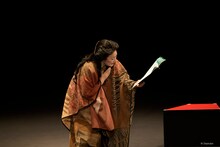 白石加代子「百物語」アンコール公演 第三弾よ利。筒井康隆「如菩薩団」。(c)Daisuke