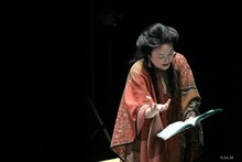 白石加代子「百物語」アンコール公演 第三弾より。筒井康隆「如菩薩団」。(c)Ari.M