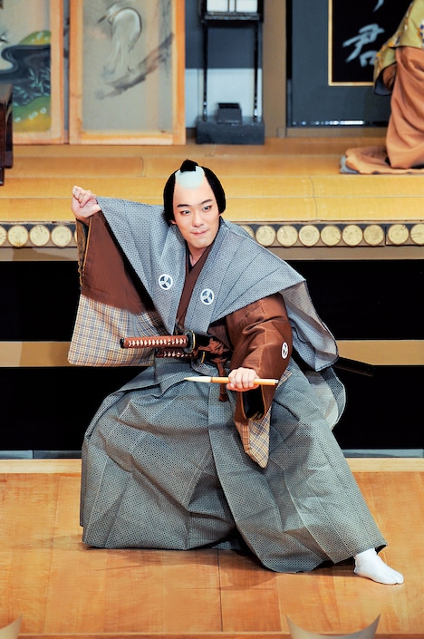 「傾城反魂香」より、中村勘九郎扮する浮世又平。(c)松竹