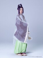 古賀瑠扮する平敦盛。