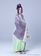 古賀瑠扮する平敦盛。