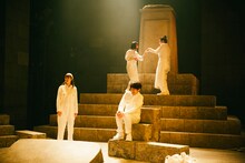 シアタートラム ネクスト・ジェネレーション vol.13 第6回世田谷区芸術アワード“飛翔”舞台芸術部門受賞記念公演 Pancetta「un」より。（撮影：市川唯人）