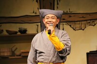 M&Oplaysプロデュース「あんまと泥棒」囲み取材より。（撮影：宮川舞子）