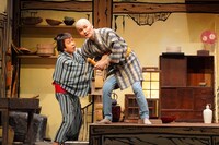 M&Oplaysプロデュース「あんまと泥棒」ゲネプロより。（撮影：宮川舞子）