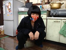 AUBADE HALL Produce タニノクロウ×オール富山「笑顔の砦 '20帰郷」をイメージしたマスク。