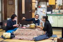 AUBADE HALL Produce タニノクロウ×オール富山「笑顔の砦 '20帰郷」稽古の様子。（撮影：六渡達朗）