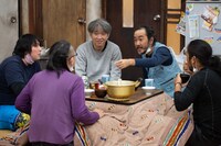 AUBADE HALL Produce タニノクロウ×オール富山「笑顔の砦 '20帰郷」稽古の様子。（撮影：六渡達朗）