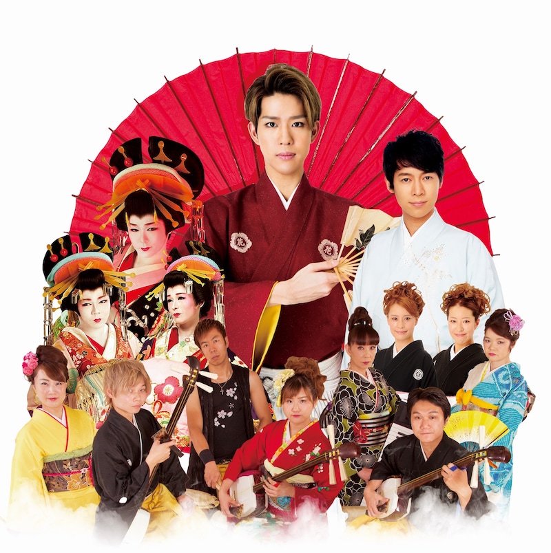 花園直道「百花繚乱☆華FUBUKI」ビジュアル