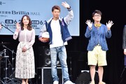 左からソニン、竹内涼真、エハラマサヒロ。