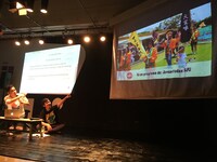 リサーチの様子。