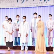 内博貴が感染症に立ち向かう医師に「ドクター・ブルー」マスク姿で意気込み