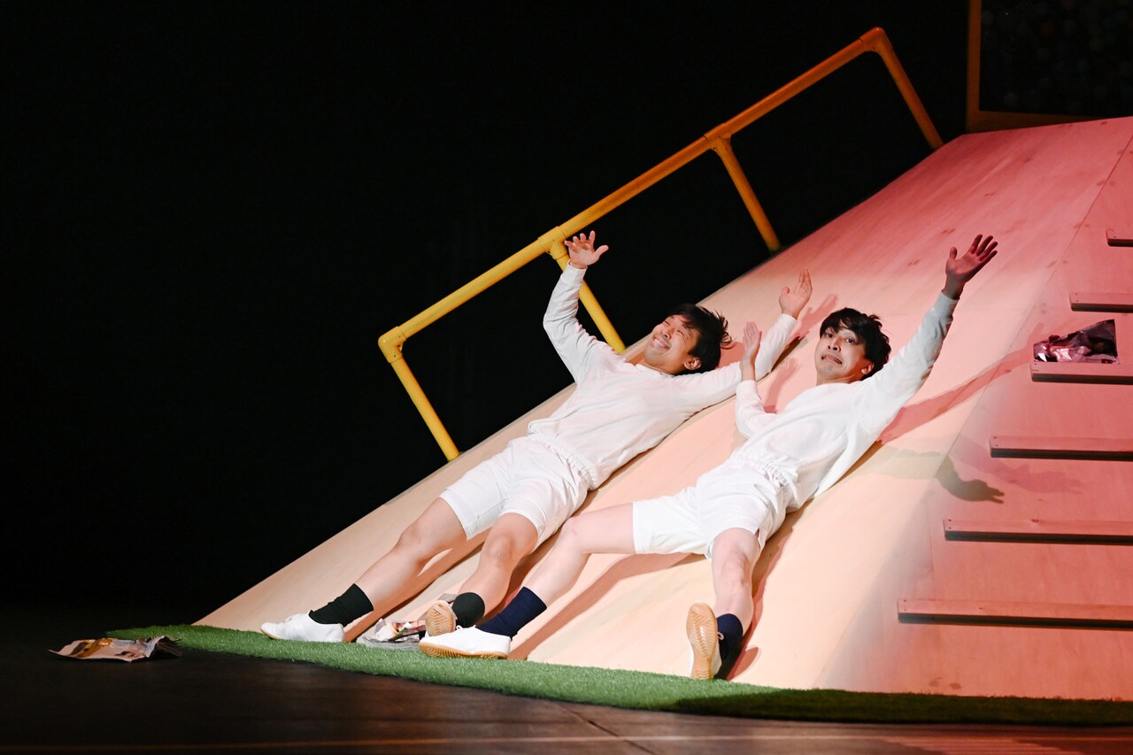 吉祥寺ダンス LAB. vol.3「PAP PA-LA PARK / ぱっぱらぱーく」より。（撮影：金子愛帆）