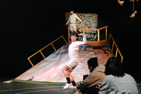 吉祥寺ダンス LAB. vol.3「PAP PA-LA PARK / ぱっぱらぱーく」より。（撮影：金子愛帆）