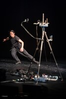 藤村港平のパフォーマンス。（Photo by bozzo）