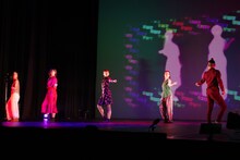 北尾亘のパフォーマンス。（Photo by bozzo）