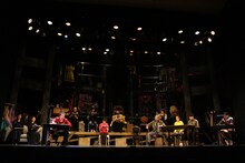 劇団扉座 第68回公演 扉座40周年記念★withコロナ緊急前倒し企画「10knocks～その扉を叩き続けろ～」より。