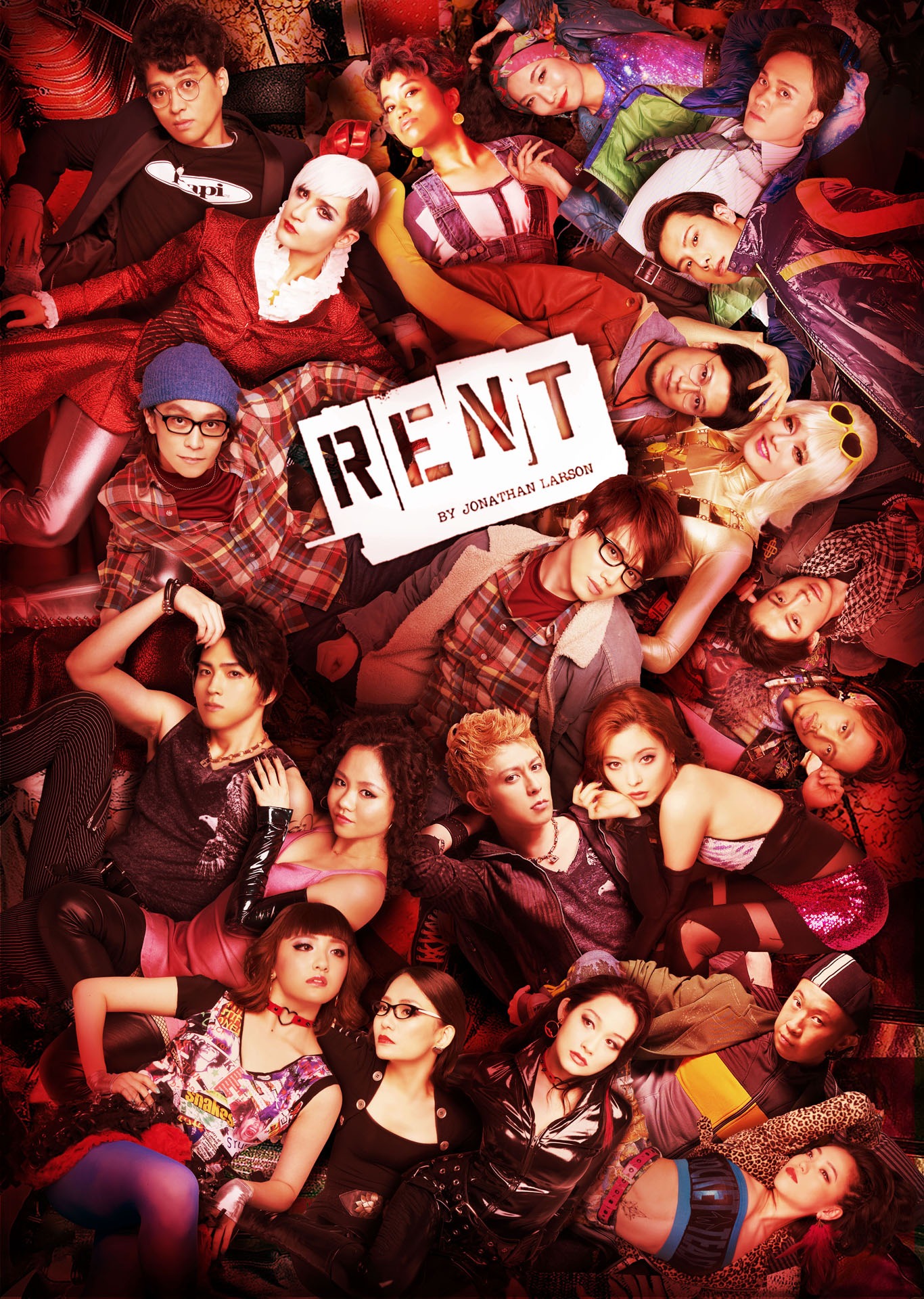 ミュージカル「RENT」メインビジュアル（Photo by Leslie Kee）