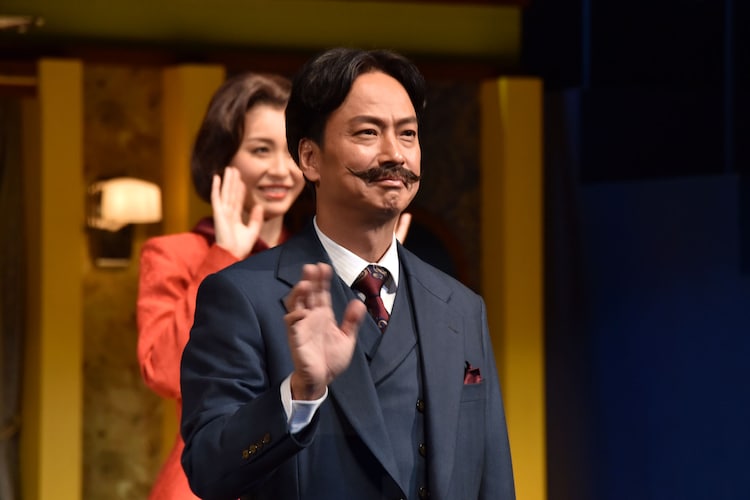 椎名桔平 全集中 で 美しきポアロが正義と真実探る オリエント急行殺人事件 開幕 公演 会見レポート ステージナタリー