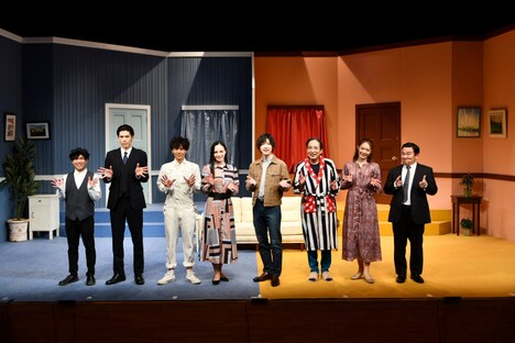 「ロンドンコメディ『Run For Your Wife』」12月公演の出演者。